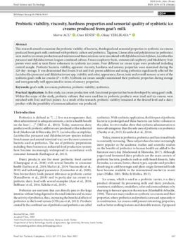 Probiotic viability, viscosity, hardness properties and sensorial quality of synbiotic ice creams produced from goat's milk