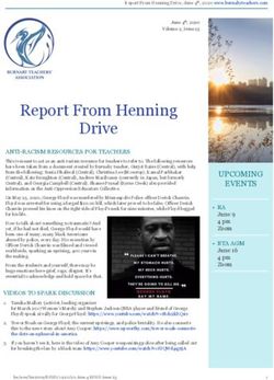 Report From Henning Drive - Burnaby Teachers' Association