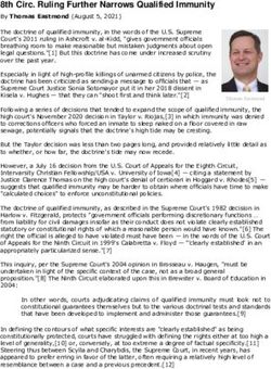 8th Circ. Ruling Further Narrows Qualified Immunity - Holland ...