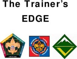 EDGE The Trainer's - Boy Scouts
