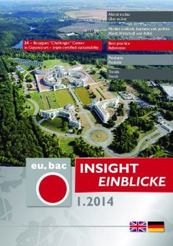 1.2014 About eu.bac Über eu.bac Market outlook, business and politics Markt, Wirtschaft und Politik