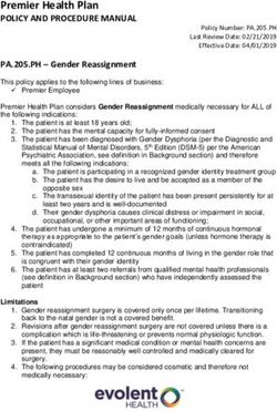 Premier Health Plan POLICY AND PROCEDURE MANUAL