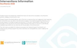 Interventions Information - Southland, 2020 - Dyslexia ...