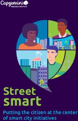 Smart Street Putting the citizen at the center of smart city initiatives - Capgemini