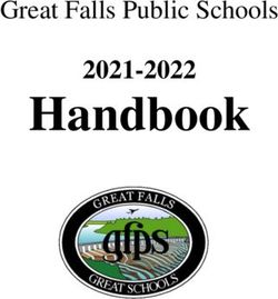 Handbook Great Falls Public Schools 2021-2022