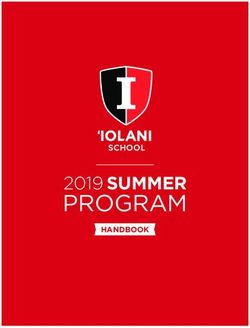 PROGRAM 2019 SUMMER HANDBOOK - Iolani School