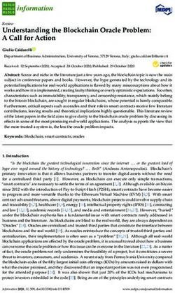 Understanding the Blockchain Oracle Problem: A Call for Action - MDPI
