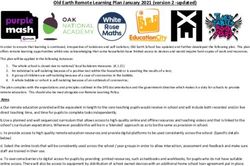 Old Earth Remote Learning Plan January 2021 (version 2 -updated)