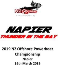 NAPIER THUNDER in the bay - 2019 NZ Offshore Powerboat Championship