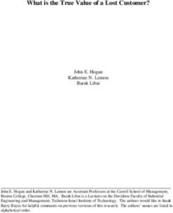 What is the True Value of a Lost Customer?