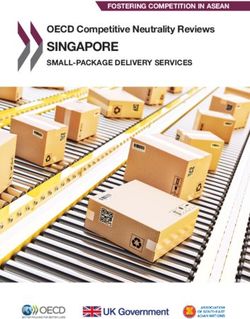 SINGAPORE OECD Competitive Neutrality Reviews - FOSTERING COMPETITION IN ASEAN