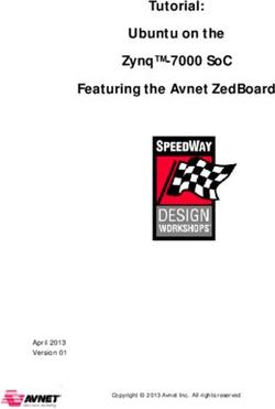 TUTORIAL: UBUNTU ON THE ZYNQ-7000 SOC FEATURING THE AVNET ZEDBOARD - APRIL 2013 VERSION 01