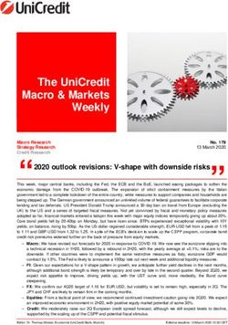 THE UNICREDIT MACRO & MARKETS WEEKLY - UNICREDIT CORPORATE & INVESTMENT ...