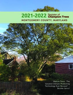 "MATURE TREES: THE GREATEST CLIMATE-PROTECTING TECHNOLOGY EVER DEVISED" - BROOKE JARVIS3 - MONTGOMERY ...