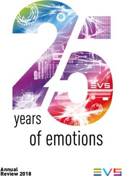 Annual Review 2018 - EVS Broadcast Equipment
