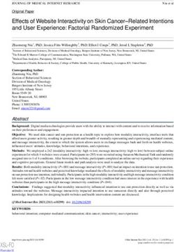 Effects of Website Interactivity on Skin Cancer-Related Intentions and User Experience: Factorial Randomized Experiment