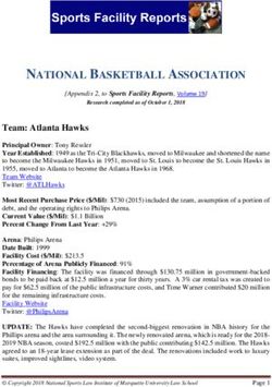 NATIONAL BASKETBALL ASSOCIATION - Marquette University Law School
