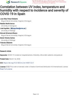 Correlation between UV index, temperature and humidity with respect to incidence and severity of COVID 19 in Spain