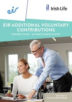 EIR ADDITIONAL VOLUNTARY CONTRIBUTIONS - MEMBER GUIDE - SCHEME NUMBER 602359 - Halligan ...
