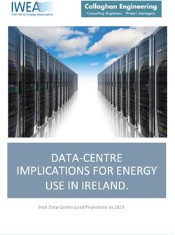 DATA-CENTRE IMPLICATIONS FOR ENERGY USE IN IRELAND - Irish Data-Centre Load Projections to 2020 - IWEA