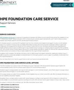 HPE FOUNDATION CARE SERVICE - Support Services - HPE.com