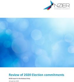 Review of 2020 Election commitments - NZIER report to the National Party - Scoop
