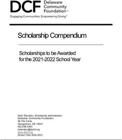 Scholarship Compendium - Scholarships to be Awarded for the 2021-2022 School Year - Delaware Community Foundation