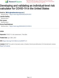 Developing and validating an individual-level risk calculator for COVID-19 in the United States