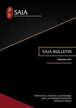 September 2019 - South African Insurance Association