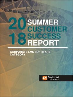 20 18 REPORT SUMMER CUSTOMER SUCCESS - FeaturedCustomers