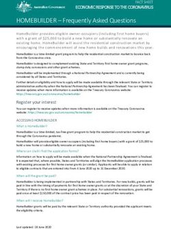 HOMEBUILDER - Frequently Asked Questions - Treasury