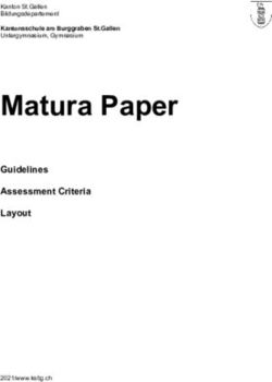 Matura Paper Guidelines Assessment Criteria Layout - 2021/www.ksbg.ch - Kantonsschule am Burggraben