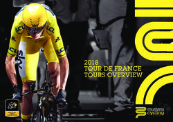 TOUR DE FRANCE TOURS OVERVIEW 2018 - Mummu Cycling