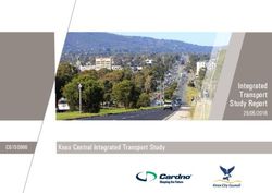 Integrated Transport Study Report - 25/05/2016 Knox Central Integrated Transport Study