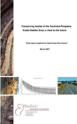 Conserving koalas in the Coomera-Pimpama Koala Habitat Area: a view to the future - City of Gold Coast