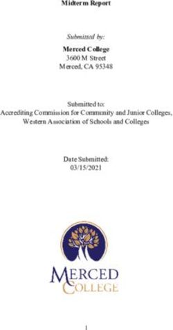 Midterm Report Submitted by: Merced College 3600 M Street - Merced, CA 95348 Submitted to