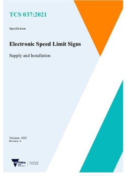 TCS 037:2021 Electronic Speed Limit Signs - Supply and Installation Version: 2021 Revision: A - VicRoads