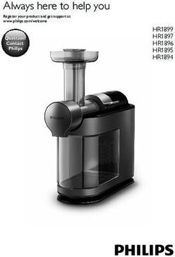 Always here to help you - HR1899 HR1897 HR1896 HR1895 HR1894 - Philips