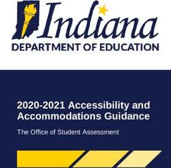 2020-2021 Accessibility and Accommodations Guidance - The Office of Student Assessment