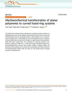 Mechanochemical transformation of planar polyarenes to curved fused-ring systems - Nature