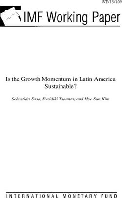 WP/13/109 - Is the Growth Momentum in Latin America Sustainable? Sebastián Sosa, Evridiki Tsounta, and Hye Sun Kim