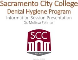 Sacramento City College - Dental Hygiene Program Information Session Presentation