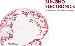 SUNGHO ELECTRONICS Film Capacitor Total Solution Provider