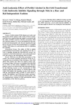 Anti-Leukemia Effect of Perillyl Alcohol in Bcr/Abl-Transformed Cells Indirectly Inhibits Signaling through Mek in a Ras- and Raf-Independent Fashion