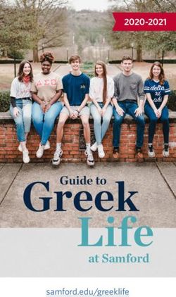 Guide to Greek at Samford - Samford University