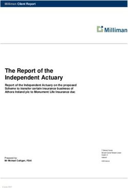 The Report of the Independent Actuary - Athora