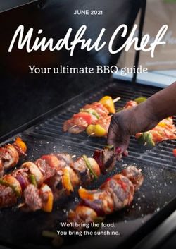 Your ultimate BBQ guide - JUNE 2021 - We'll bring the food. You bring the sunshine - Mindful Chef