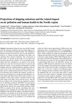 Projections of shipping emissions and the related impact on air pollution and human health in the Nordic region