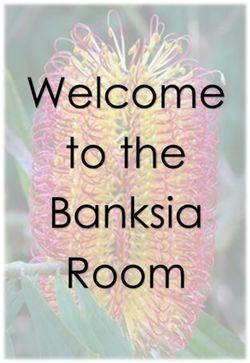 Welcome to the Banksia Room - Baringa Childcare Centre