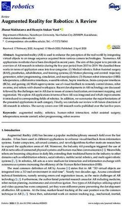 Augmented Reality for Robotics: A Review - Mdpi